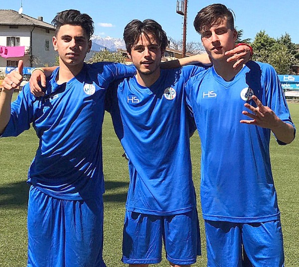  Il trio della Cattolica Virtus al Torneo delle Regioni, Ciofi, Frascadore e Marangon